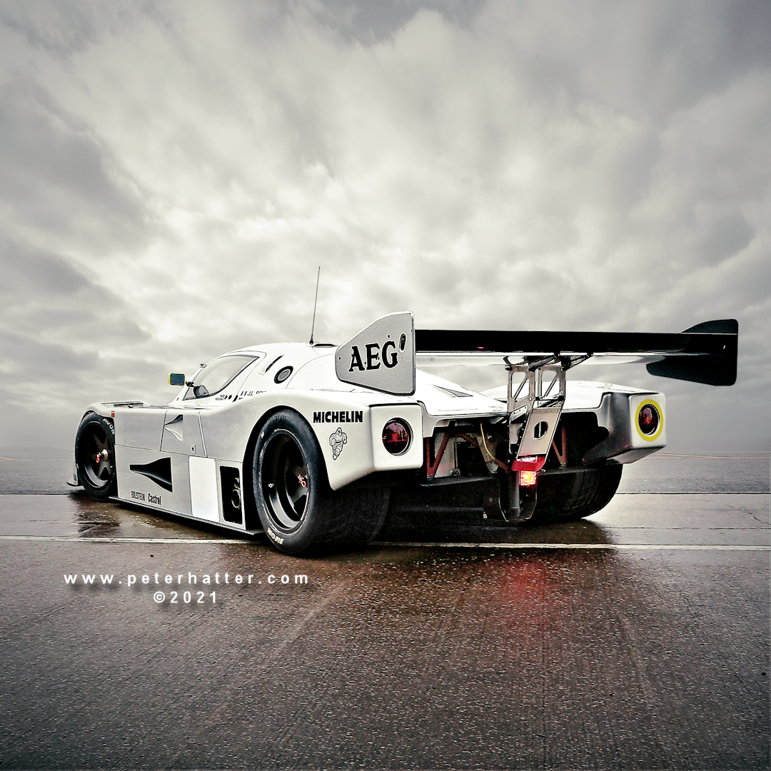 A stunning Sauber Mercedes C9 Group C car.