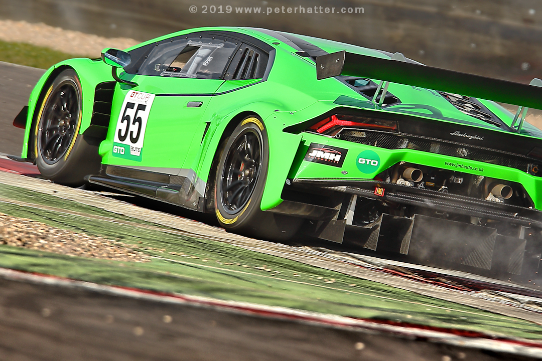 The Lamborghini Huracan of JMH Automotive.