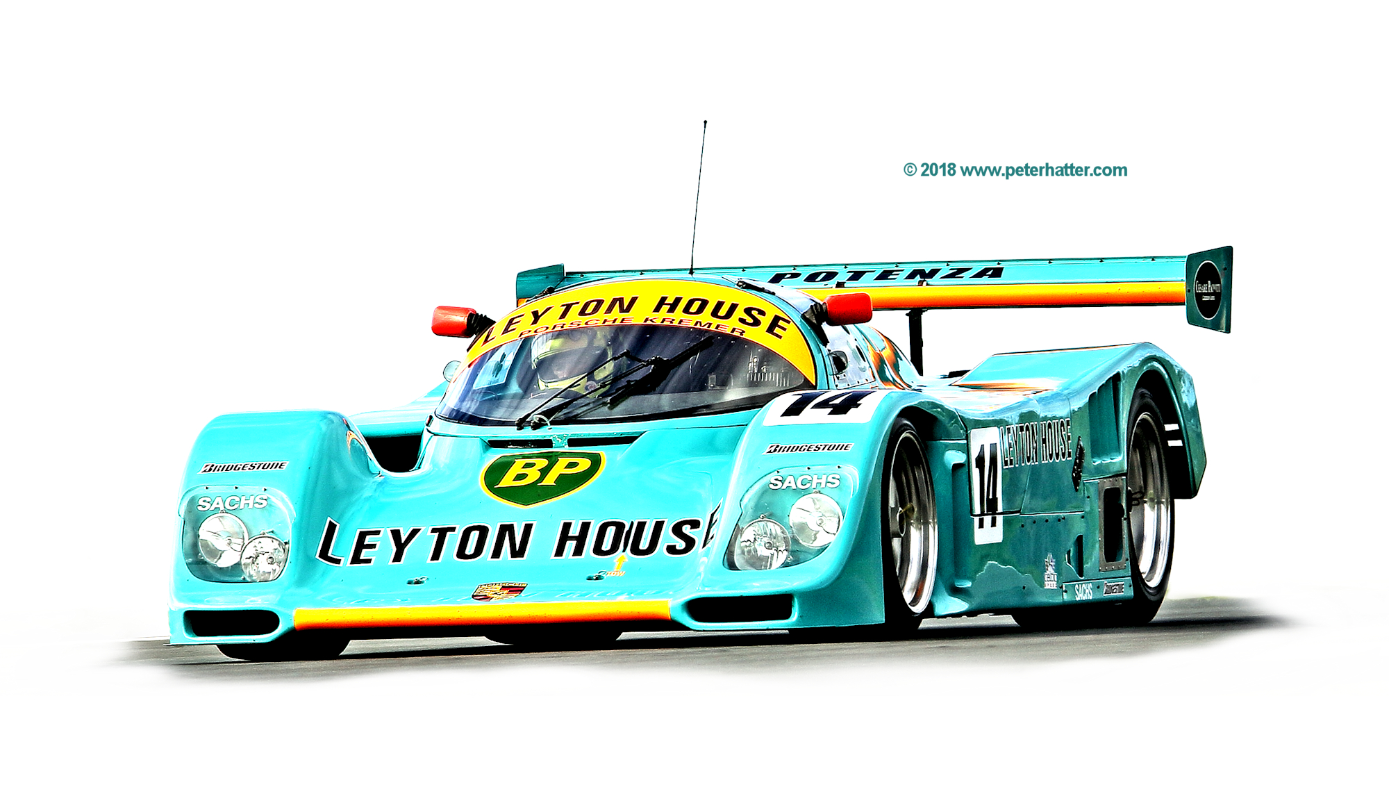 Leyton House Porsche 962