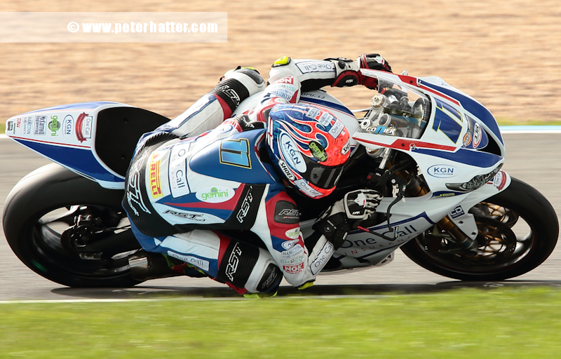 British Superbikes at Donington Park.